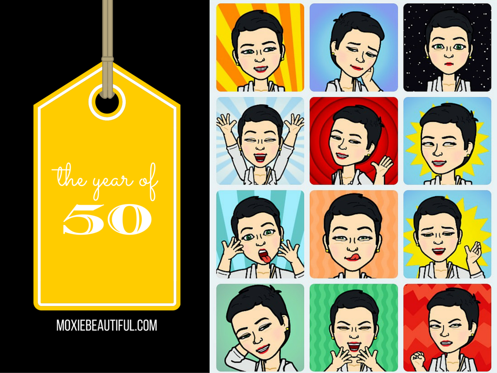 The Year of 50 on Moxie Beautiful