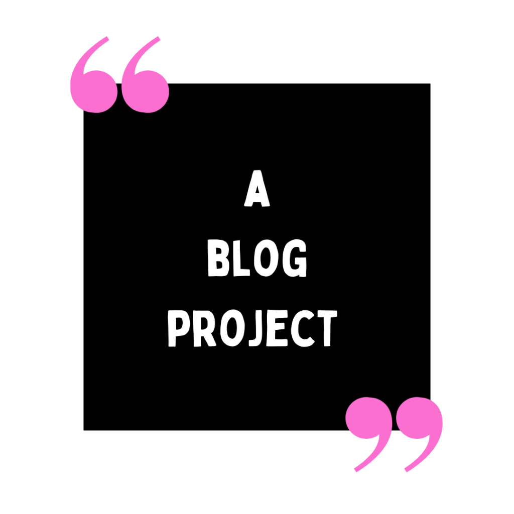 A blog project