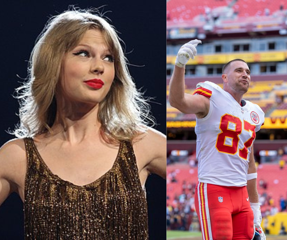 Taylor Swift and Travis Kelce